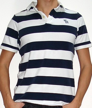 Abercrombie White Polo