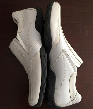 aldo white leather shoes