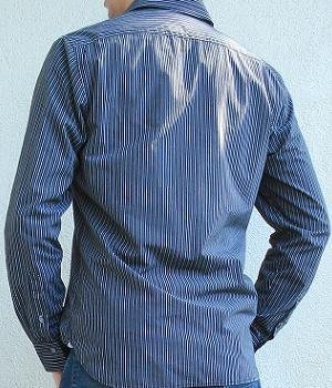 Men's American Eagle Black Striped Shirt