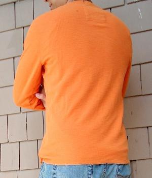 Men's American Eagle Orange Eagle T-Shirt