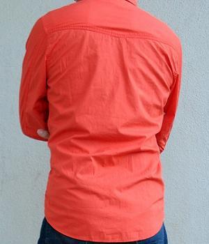 Men's Ben Sherman Orange Dress Shirt
