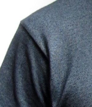 Men's Uniqlo Black Marled V-Neck T-Shirt