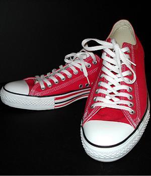 Men's Converse All Star Red Pink Shoes