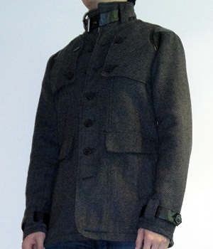 Men's G By Guess Gray Steel Neo Herringbone Coat