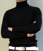 Club Monaco Black Turtleneck Sweater