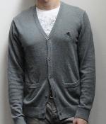 Express Gray V-Neck Pocket Cardigan Express Gray V-Neck Pocket Cardigan
