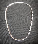 Wide Silver Chain Necklace