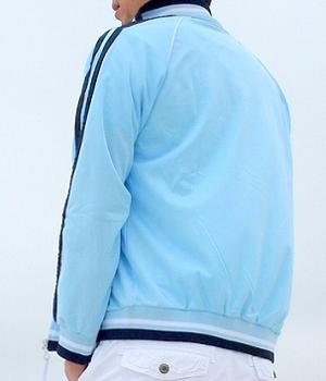 Men's Miami Style Blue Track Jacket