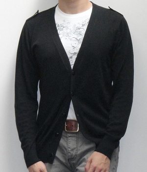 Button Down Cardigan - Men's Fashion For Less