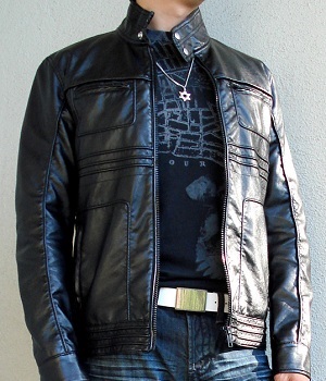 Zara Black Leather Jacket