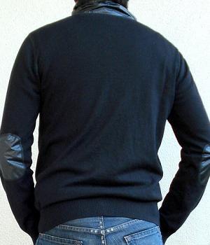 Men's Zara Black Perforated Polyester Nylon Jacket